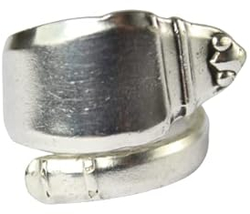 Besteck Schmuck Ring, ca. 56 (17,8) Ring aus Besteck