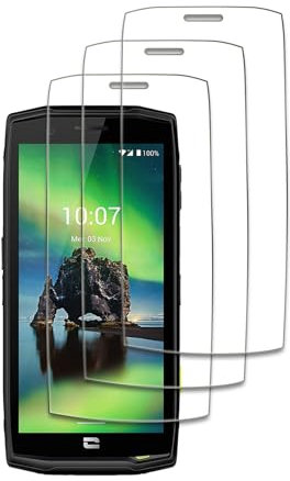 LZAYN [3 Pièces] Verre Trempé pour Crosscall Action X5 Protection écran, Ultra Résistant Film Protection écran, Ultra HD, 9H Dureté, Sans Bulles, Anti-Rayures, Facile à Installer