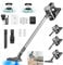 25KPa 450W Powerful Cordless Vacuum Cleaner, with LED Light & 12.0Ah Battery, Fast Charging, 35mins Max Runtime, 2-Speed Regulation, Multilayer Filtration, for Hardwood Floors, Carpets, Pet Hair, Car