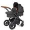 Ickle Bubba Stomp Luxe Kinderwagen 3 in 1 All-in-One Reisesystem mit Isofix Basis - Kombikinderwagen Komplettset modern mit i-size Autositz - Kombi Reise Kinder-Baby-Wagen Set