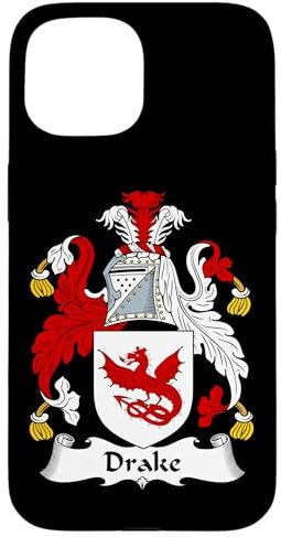 Hülle für iPhone 15 Drake Wappen - Familienwappen