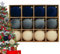 Samt-Ornament-Kugeln – 12 Stück Weihnachtsbaum-Samt-Weihnachtskugeln, 6 cm Weihnachtsbaum-Hängekugeln, Set Für Girlande, Heimdekoration, Hochzeit – Blau