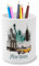 Pot à Crayon en Céramique - New York Collage Amérique Voyage Carte Postale - 325 ml