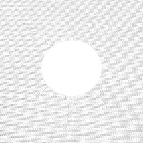 Fdit Tappetino per Pulizia Fornello a Gas, 6 Pezzi, Accessori per Utensili da Antiaderente e Riutilizzabile per Piano Cottura a Gas, Previene Fuoriuscite di Olio (Silver)