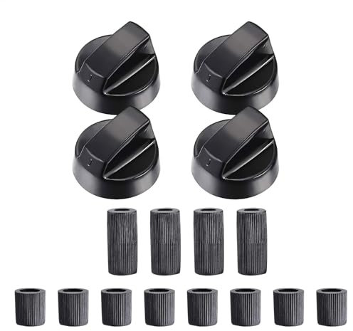 4 pomos de cocina | Perillas de cocina de | Perillas de interruptor de control | Perillas de estufa de fáciles de instalar | Perillas de control de cocina, estufa de , horno,