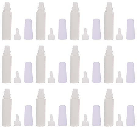 DOITOOL Flüssigkleber 50 Stück 6ml Flasche Wasserlöslich Selbstgemacht Bastelkleber Für Holz Papier Stoff Handwerk