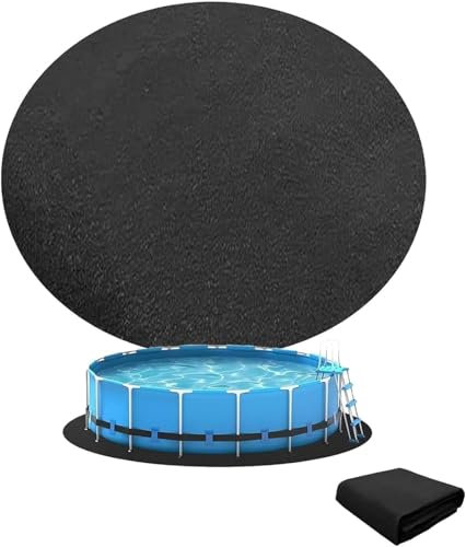 Genérico Almohadilla para Piscina, Tapiz Acolchado Protector Suelo Piscina, Protector Suelo Piscina, para Piscinas sobre El Suelo, Piscinas Elevadas Tapete de Piscina para Roturas y Arañazos