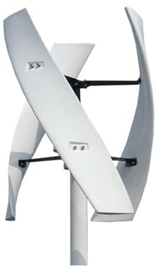 Aerogenerador Eolico, Turbina eólica de bajo ruido for el hogar, molino de viento Vertical de 600w, generador eléctrico de , 12V, 24V, 48V, turbinas eólicas de arranque de baja velocidad del viento(Wh