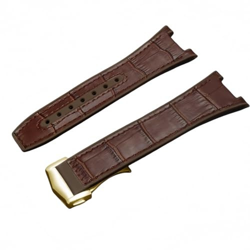 Leder Silikon Uhrenarmband Edelstahlverschluss für Omega Constellation | Männliches Silikon Schnellfreigabe Edelstahlverschluss Ersatzarmbänder Casual Herren