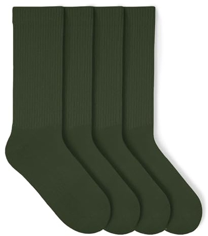 von Jungfeld Tennissocken Herren & Damen im Retro Look - Atmungsaktive Sportsocken aus Bio-Baumwolle, langlebig, rutschfest - Gr. 36-46