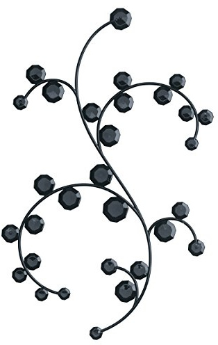 Dekoelement Antoinette B1 solid schwarz K20
