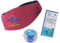 Lampiphant® + Konfidence Aquaband: Neoprenstirnband mit Silikon-Ohrstöpseln und Plitsch-Platsch-Fibel, Erwachsener, Pink