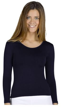 YSABEL MORA Camiseta Interior Térmica Manga Larga Mujer Confort y Calidez Máxima, Tecnología Activada por Contacto, Ajuste Versatilidad para Invierno