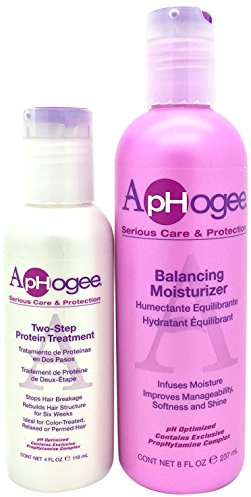 Aphogee Balancing Moisturizer 237 ml and Two Step Protein Treatment Kit 118 ml