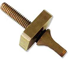 Fanatic Fin Screw Set M4x22 Braun, SUp Zubehör, Größe One Size - Farbe Gold