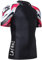 LAFROI Herren Kurzarm UPF 50+ Kompressionsshirt Rash Guard-CLY02D (Mecha,LG)