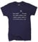 Wolkenbruch T-Shirt Herren Freiheit Stacheldraht (Navy, 3XL)