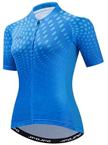 Damen Radtrikot Kurzarm Atmungsaktiv Bike Fahrrad Shirt MTB Radfahren