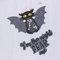 KSCRAFT Halloween Fledermaus Katze Shaker Metall Stanzformen Schablonen für DIY Scrapbooking Fotoalbum dekorative Prägung DIY Papierkarten