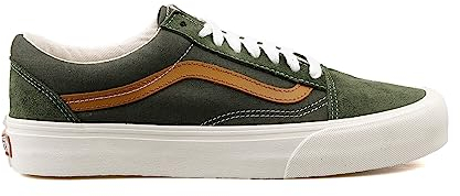 vans Old Skool Vr3 Sneaker Herren Kaki/Orange - 44 - Sneaker Low Shoes
