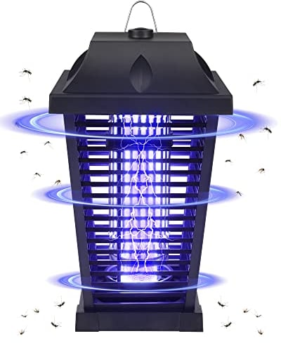 Diealles Shine Elektrischer Insektenvernichter, 18W 4500V UV Licht Mückenfalle, Mückenschutz Lampe für Innen und Aussen Gärten Terrasse