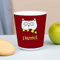 Wanapix | Kunststoffbecher mit Namen für Kinder | Unzerbrechlicher Trinkbecher Personalisierter | Schule/Kindergarten| BPA freier | 235ml | Katze Mago