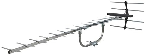 Outdoor TV Aerial Labgear 20 Element Yagi 4G & 5G Filtered Compact Outdoor - Loft Digital HD TV Antenna Group K