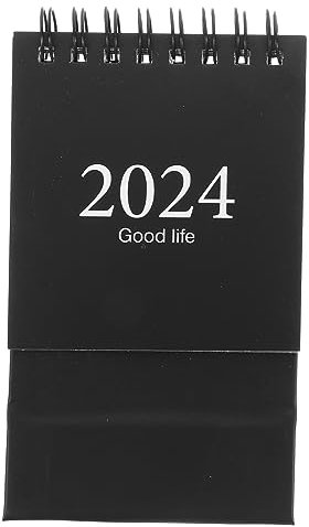 GRIRIW Desk Calendar 2024 Small English Calendar for Teachers Students Office Workers