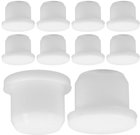 Amosfun 10pcs Reusable Silicone Stopper for Bottles and Flower Pots Solid Plugs for Easy Sealing and Freshness Preservation