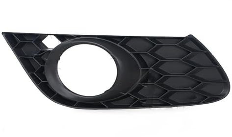 Nebelscheinwerfer-Grill Kompatibel Mit SKODA Für OCTAVIA VRS MK2 2009–2013. Frontstoßstangen-Nebelscheinwerfer-Abdeckung, Unteres Mittleres Mesh-Lüftungsgitter, 1Z0807368C, 1Z0807368C(color1,Right)
