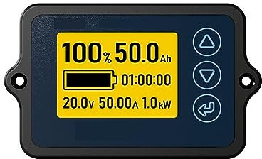 MZZYG Battery Tester Coulomb Meter 8-120V 50A/100A/350A Precision Battery Capacity Tester For E-bike/Balance Car/Cleaning Machine(350A(0-500A))