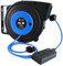 GREATIDE Cable Reel Retractable Automatic 50FT+4.5 (15+1.5M), Extension Cable Reel for Wall/Ceiling Mounting/Fence/Garden, Red