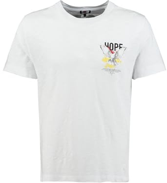 KEY LARGO Herren Klhope Round-Loose T-Shirt, White (1000), L EU