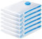 Sac de Rangement Sous Vide 6PCS,Sac sous vide Vetement Aspirateur,Compression Housse Aspirable Rangement Réutilisable pour Literie, Vêtements, Couettes, Matelas,Tente et Voyages(70 * 50CM)