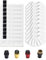GeRnie Paño De Trapeador for Limpiador De Vapor Ropa De Piso De Microfibra, for Accesorios(Set J 24PCS)