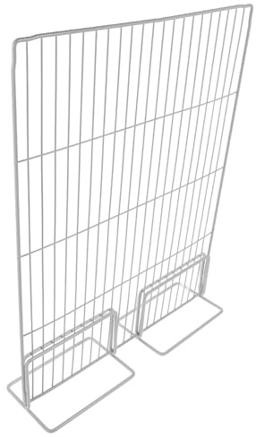 DECOMELODY Blanco Divisor Pieza Refrigerador de Hierro 1, para Congelador | Cestas Congelador Arcon, Rejillas Separación Congelador, Separadores para Congelador Arcon