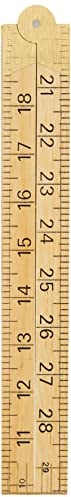 R.S.T. Wooden Folding Rule 1000mm/39in Rsr073