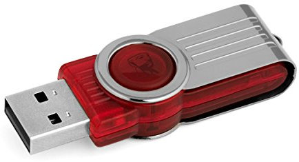 Kingston DataTraveler 101 Generación 2 DT101G2 - Memoria USB de 8 GB, Rojo