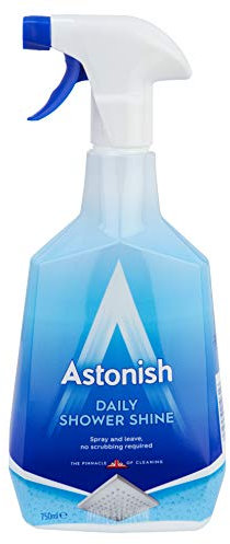 12 X ASTONISH DAILY SHOWER CLEANER PREVENTS LIMESCALE SOAP SCUM 750ML 1030
