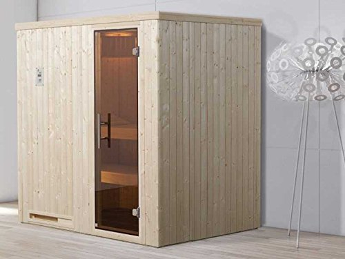 Weka Elementsauna 506 GT Gr. 1 inkl. 7,5 kW Sauna-Ofen mit externer Steuerung (OS)