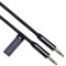 Aux Audio Cable Macho Stereo 3.5mm Auxiliar Jack Compatible con Android Teléfonos, Portátil Bluetooth Altavoces, Audífonos Inalámbricos, Tabletas, Auriculares, MP3, en Estéreos de Coche y Más (0.25m)