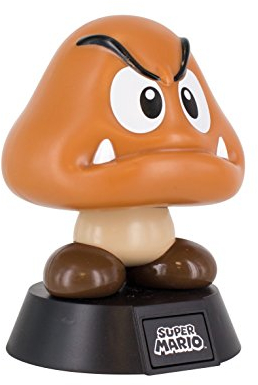 Paladone Super Mario 3D-Licht, mehrfarbig Goomba Mehrfarbig