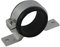 Halter Kraftstoffpumpe Kraftstofffilter 60mm | Silber