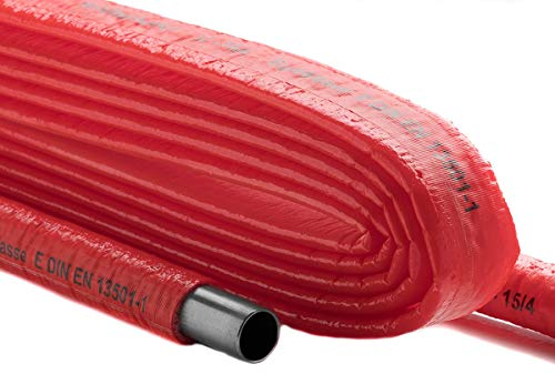 Schutzschlauch PE Kaltwasserleitung 10 m Isolierschlauch 4 mm Dämmung | Climaflex (Schutzschlauch Kaltwasserleitung, 12/15 (Ø 20mm ±2) x 4mm Dämmdicke| 10m)