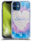 Head Case Designs Violett Herz Colourful Love Soft Gel Handyhülle Hülle kompatibel mit Apple iPhone 12 Mini