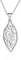 praymos Minimalist Leaf Necklace for Women Girls 925 Sterling Silver Simple Pendant Jewellery for Birthday Anniversary,with Exquisite Gifts Box