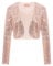 Belle Poque Cappotto per Cardigan con Paillettes Davanti Aperto Anni '20 Stile RETR?da Bambina per Ball Party Elegante in Oro Rosa (570-4) L