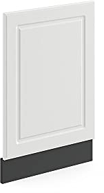 Vicco Frontblende R-Line, Weiß Landhaus/Anthrazit, 45 cm ohne Arbeitsplatte