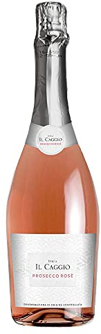 Il Caggio Prosecco Rose (750ml - 11.5%) | Shows apple, pear and white flowers, with a balanced finish for food pairing or relaxed serving.
