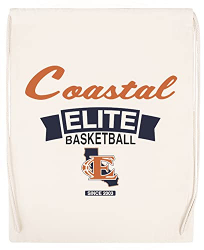Hopestly Elite Basketball Wiederverwendbare Sportreisetasche aus Baumwolle Reusable Sport Bag Cotton Beige